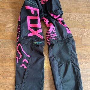 Fox Switch Black and Pink Gear ladies size 12